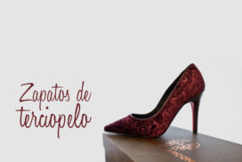 Zapatos de terciopelo, la moda velvet