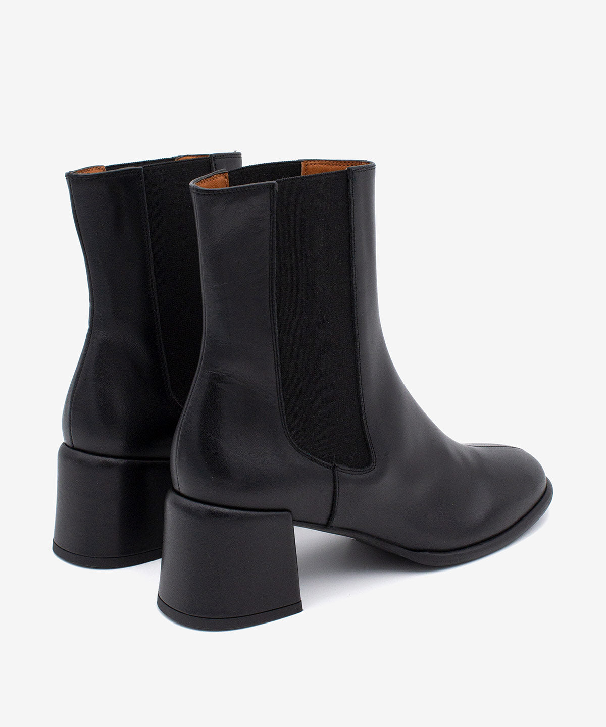 YTELAS – Botín Chelsea de mujer cómodo de piel – negro – Talla 37 – Ángel Alarcón