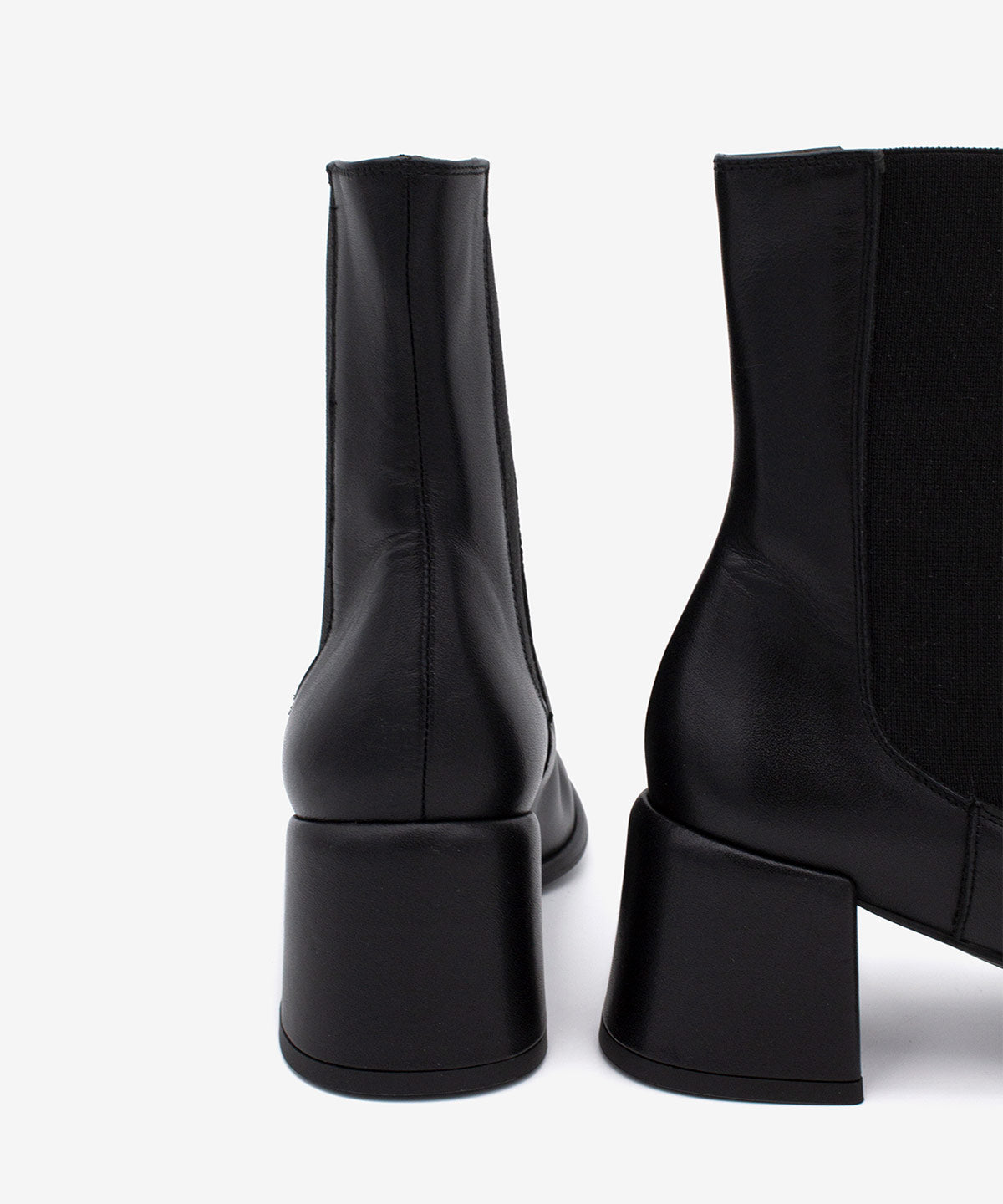YTELAS – Botín Chelsea de mujer cómodo de piel – negro – Talla 39 – Ángel Alarcón