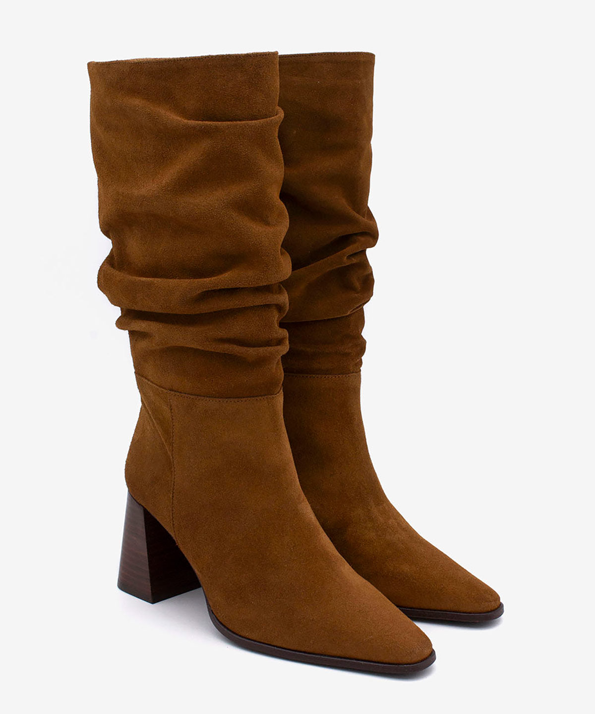 TRIADAL – Bota de mujer con caña efecto arrugado de sereraje – Talla 36 – Ángel Alarcón