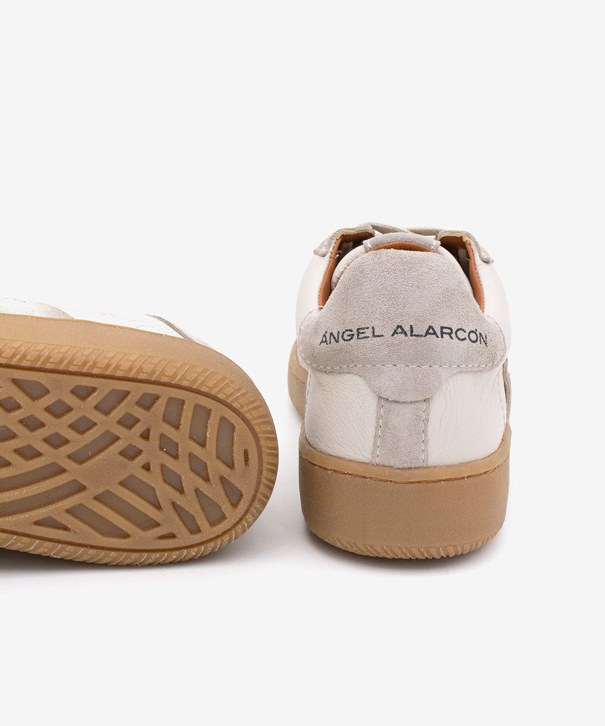 DEBORAH - Sneakers de mujer retro elegantes de serraje y piel – Talla 41 – Ángel Alarcón
