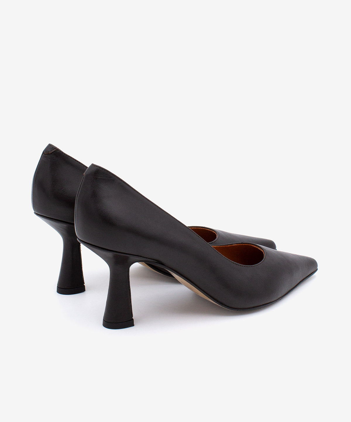 ELEANOR - Salón de tacón alto moderno en piel lisa - Zapatos Negros - Zapatos de mujer Ángel Alarcón - Women Shoes 2026