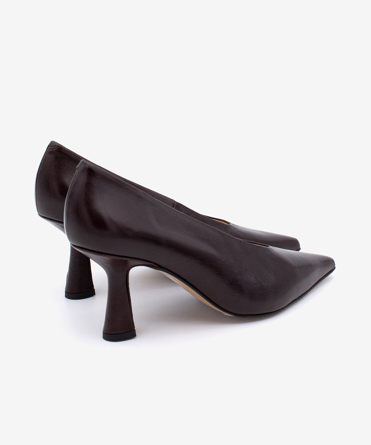 DAVINA - Estileto con tacón cómodo de piel texturizada - Zapatos m. oscuro - Zapatos de mujer Ángel Alarcón - Women Shoes 2026