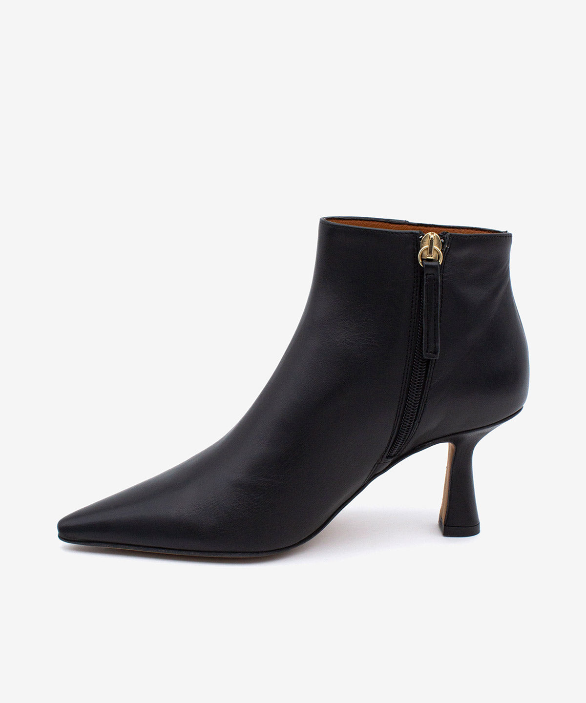KAYLA - Botín de tacón alto con puntera fina en piel lisa - Zapatos Negros - Zapatos de mujer Ángel Alarcón - Women Shoes 2026