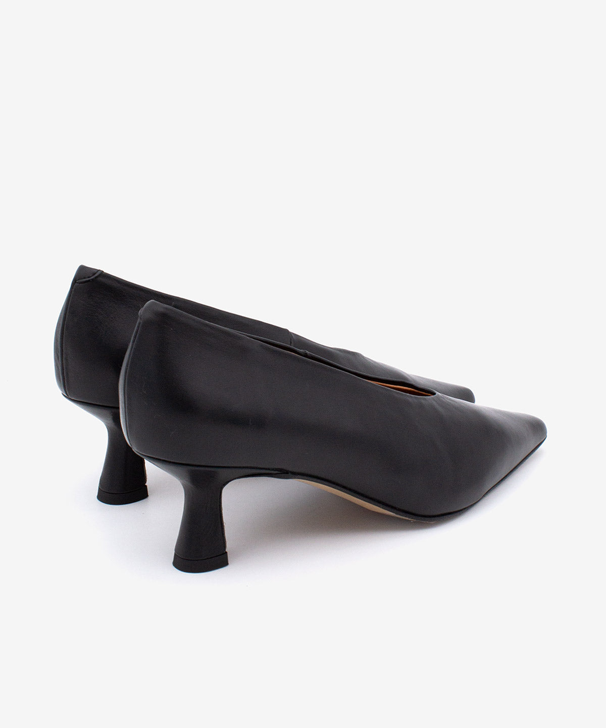 ABELLA - Zapato de salón con tacón cómodo de piel suave - Zapatos Negros - Zapatos de mujer Ángel Alarcón - Women Shoes 2026