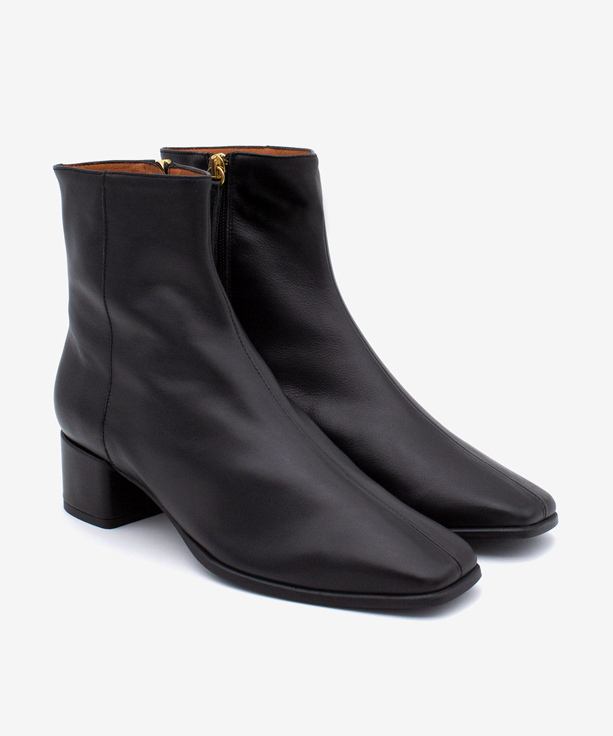 GRETEL - Botín de tacón cómodo ancho de piel suave - Zapatos de mujer Ángel Alarcón - 2026 Women Shoes
