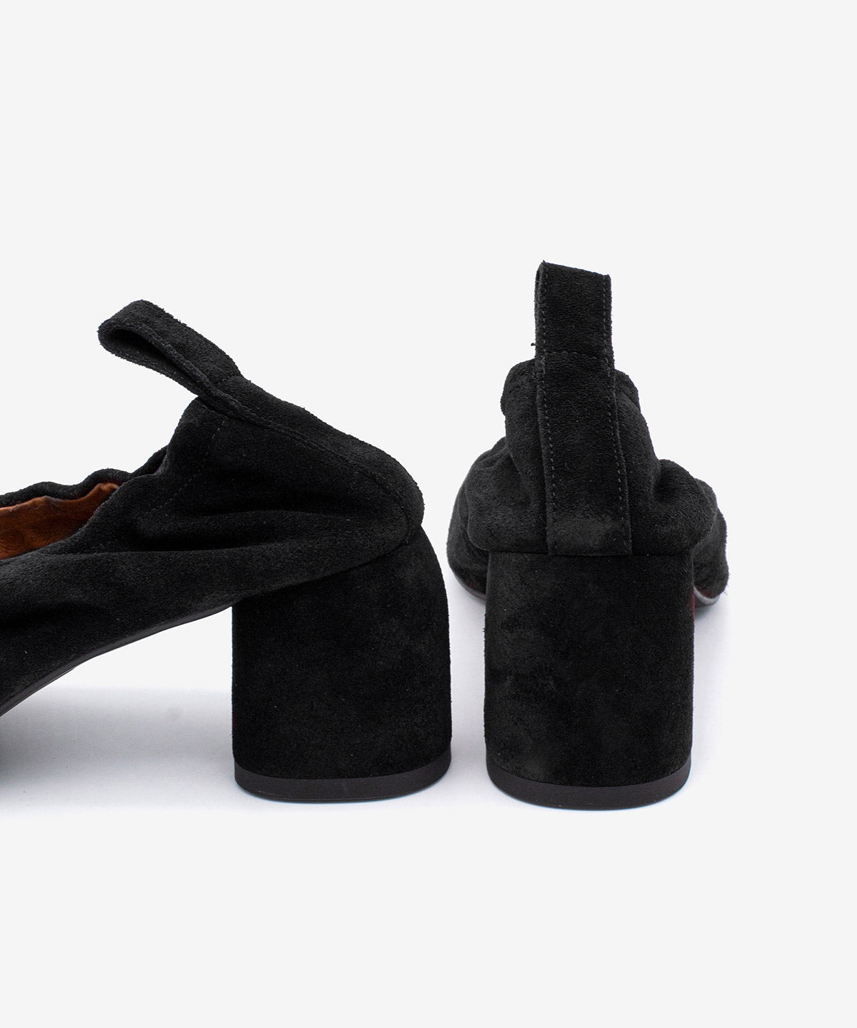 ASTRID - Zapato de salón rock&roll con ajuste elástico de serraje - Zapatos Negros - Zapatos de mujer Ángel Alarcón - Women Shoes 2026