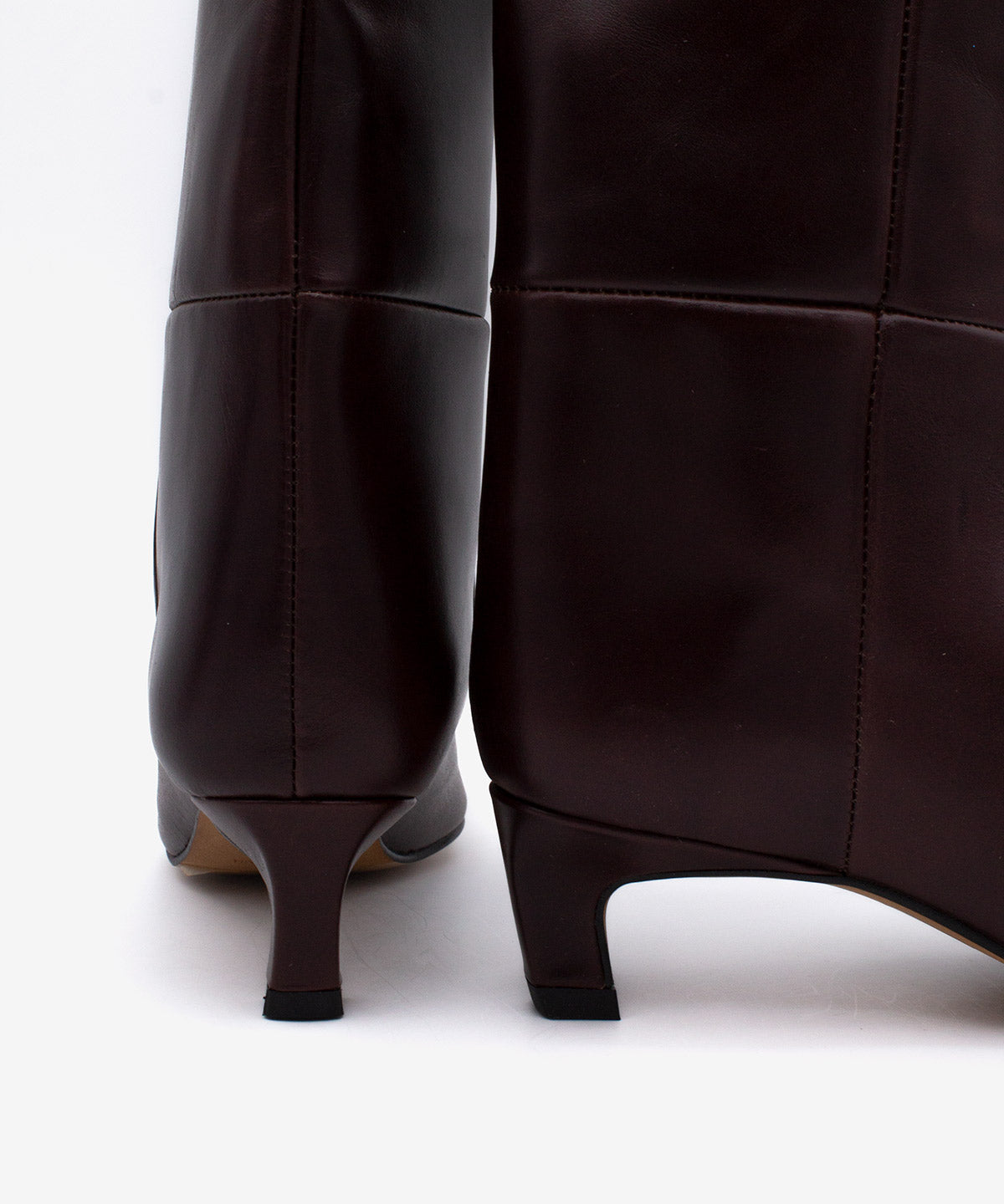 GAELLE - Bota alta de caña ancha en piel lisa semibrillo - Zapatos m. oscuro - Zapatos de mujer Ángel Alarcón - Women Shoes 2026