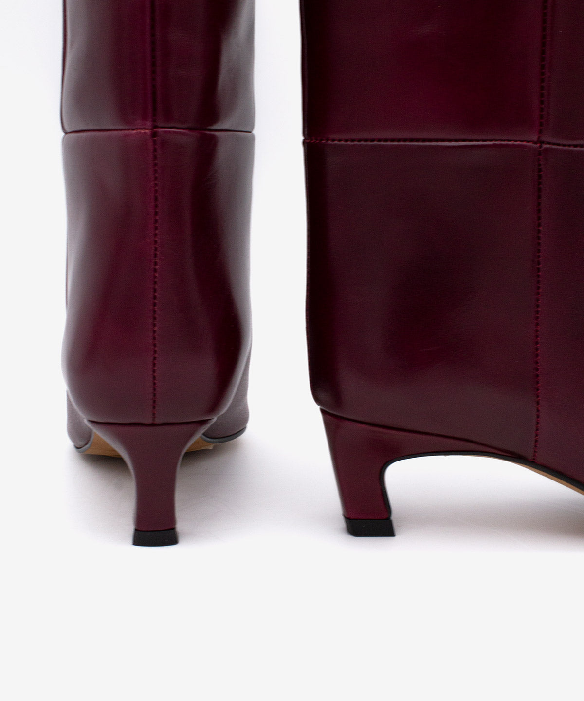 GAELLE - Bota alta de caña ancha en piel lisa semibrillo - Zapatos m. oscuro - Zapatos de mujer Ángel Alarcón - Women Shoes 2026