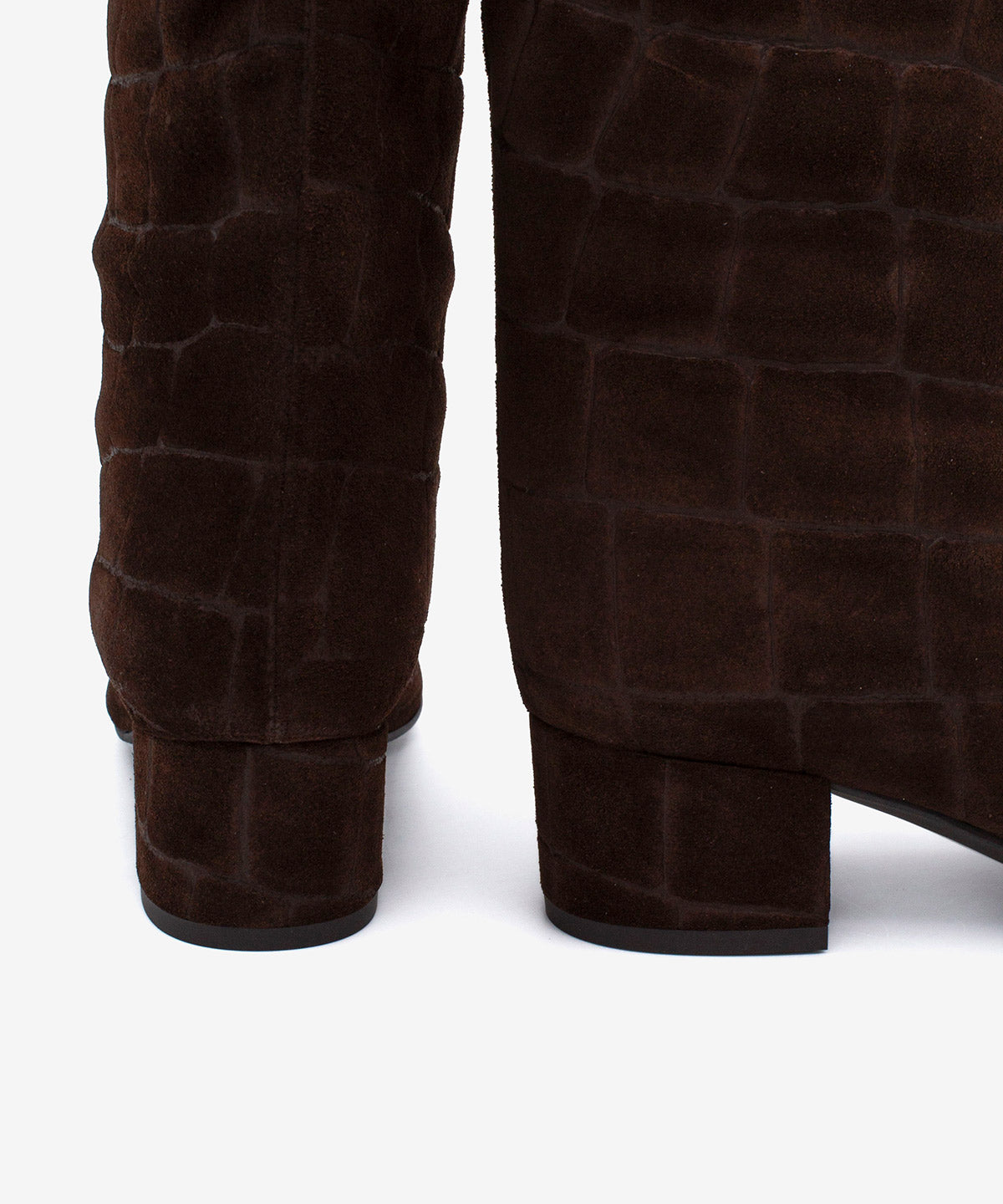 ALANA - Botín de tacón cómodo de estilo gaucho de serraje print croco - Zapatos m. oscuro - Zapatos de mujer Ángel Alarcón - Women Shoes 2026