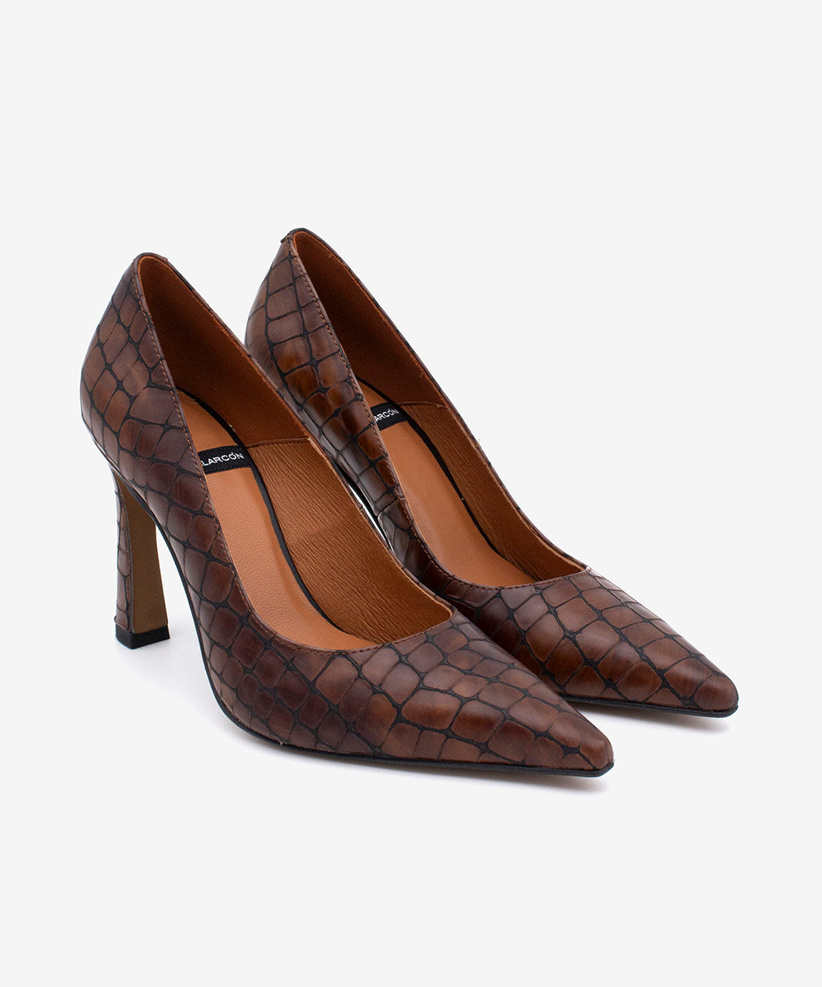 Stiletto piel print