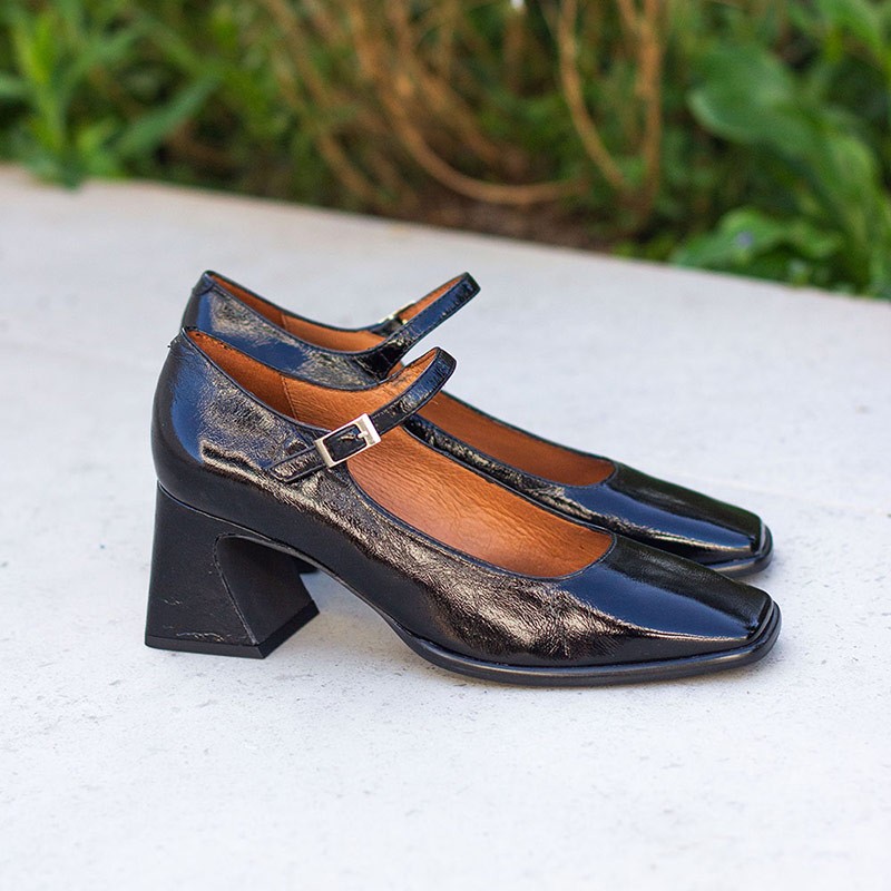 Zapato vestir de mujer negro Alarcón 21501-532a
