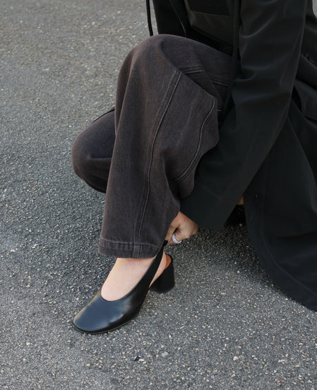 Zapatos de mujer destalonados