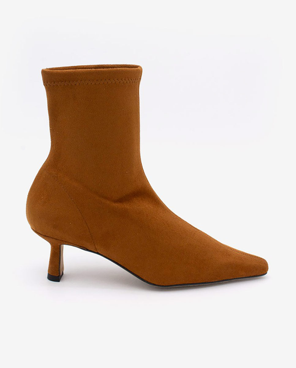 NELLY – Botines elásticos de tipo calcetín con tacón bajo – Talla 36 – Ángel Alarcón