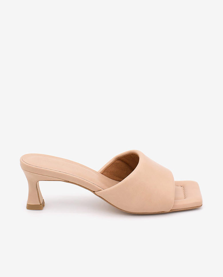 KANSAS – Mule acolchado de tacón bajo – Talla 36 – Ángel Alarcón