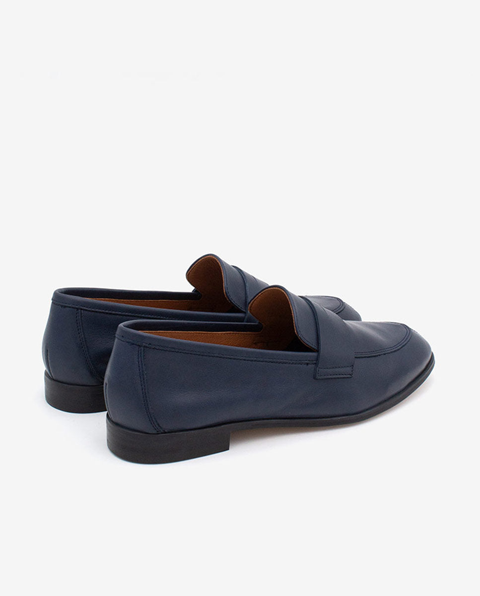 ZAMA – Mocasines planos con antifaz de piel – Talla 39 – Ángel Alarcón
