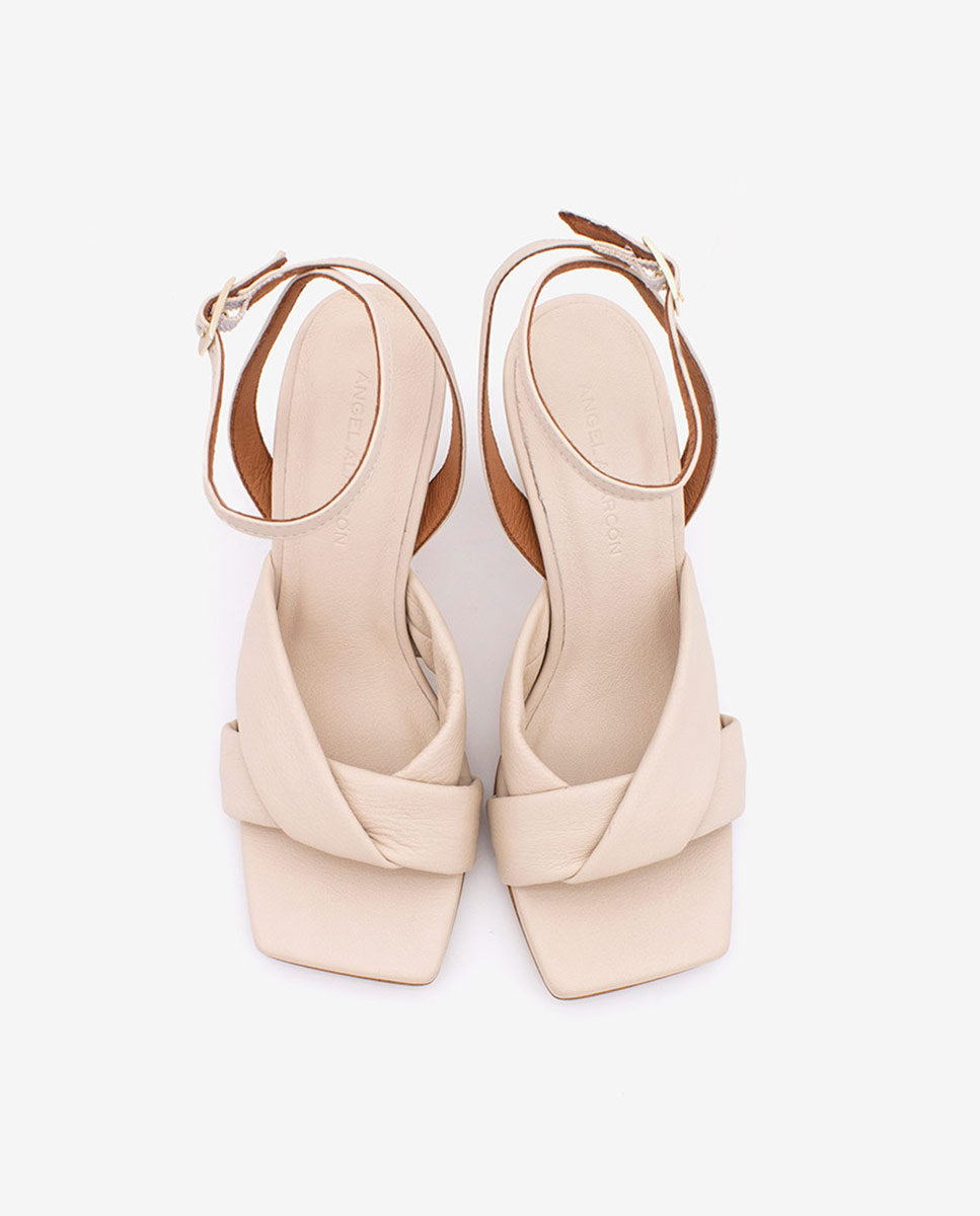 MAELLE | Women's leather sandals | Ángel Alarcón