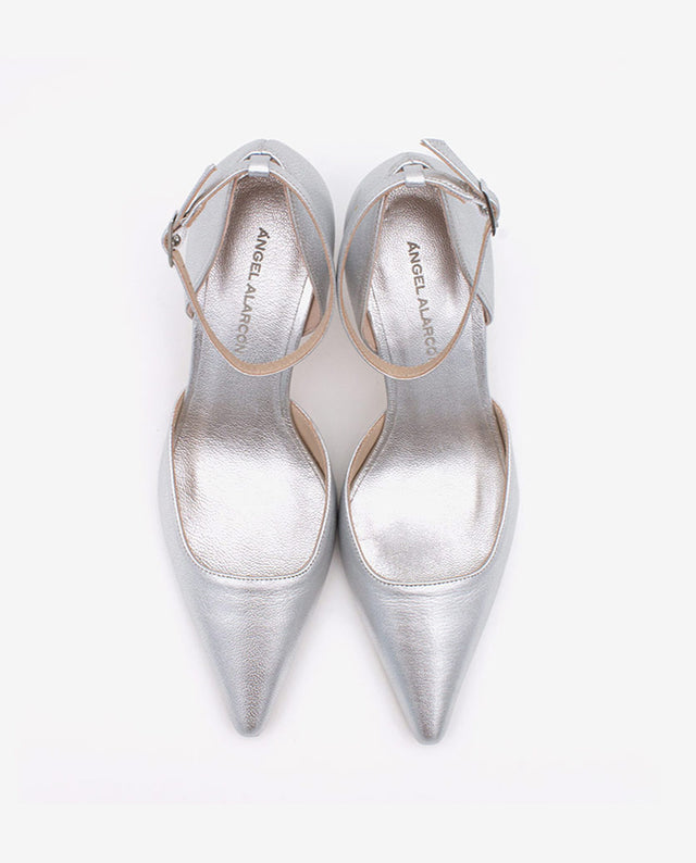 Zapatos platino