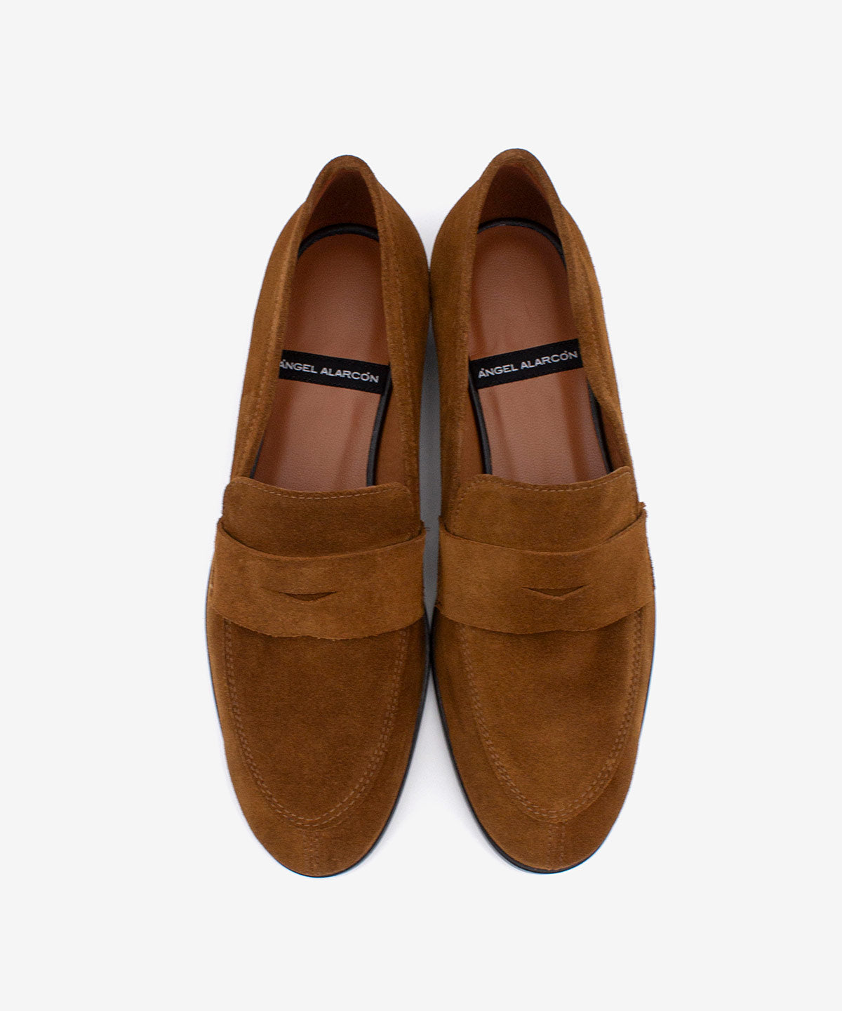 ZAMA | Women's loafer, in brown and dark brown | Ángel Alarcón