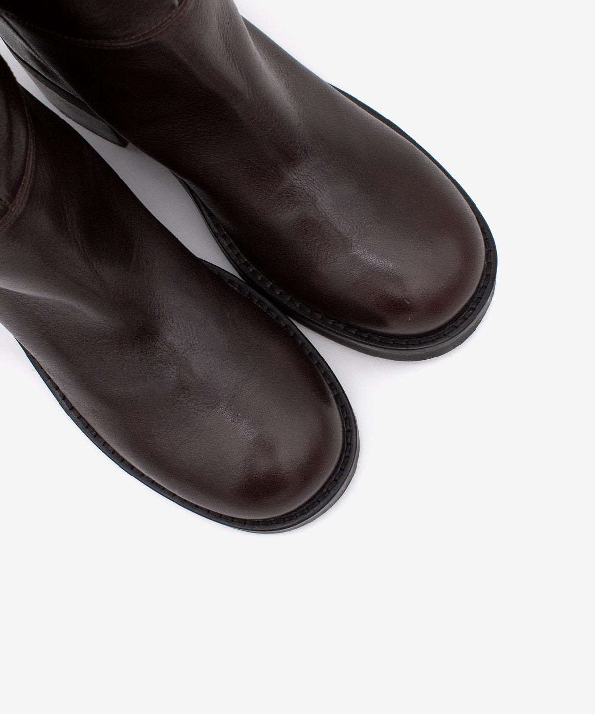 ICITA | Women's boot in black and dark brown | Ángel Alarcón