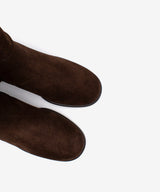 YTIMIA – Botín cómodo de mujer tacón ancho en serraje - Zapatos m. oscuro - Zapatos de mujer Ángel Alarcón - Women Shoes 2026