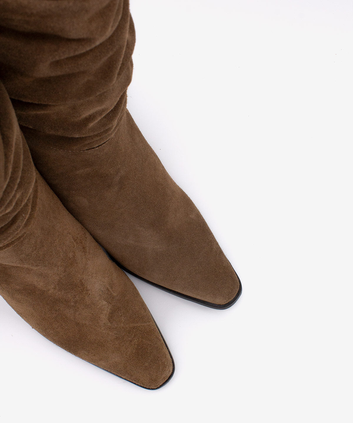 TRIADAL – Bota de mujer con caña efecto arrugado de sereraje – Talla 39 – Ángel Alarcón