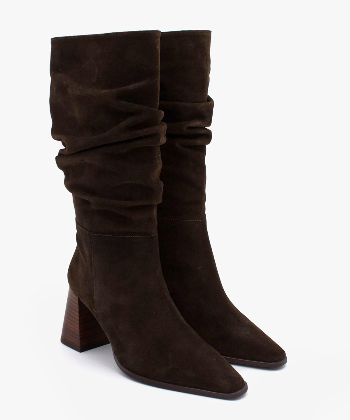 TRIADAL – Bota de mujer con caña efecto arrugado de sereraje – Talla 35 – Ángel Alarcón