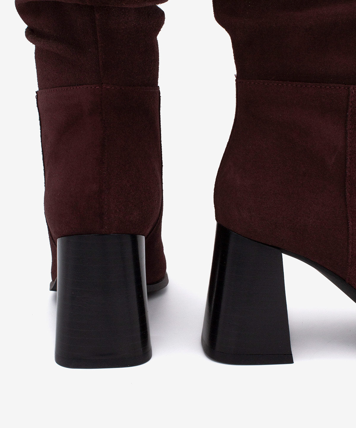 TRIADAL – Bota de mujer con caña efecto arrugado de sereraje – Talla 38 – Ángel Alarcón