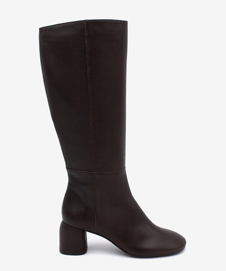 Stivali Donna In Pelle Fatti A Mano In Spagna – Nappine, Elastici, Tacco 3 Cm, Vari Colori