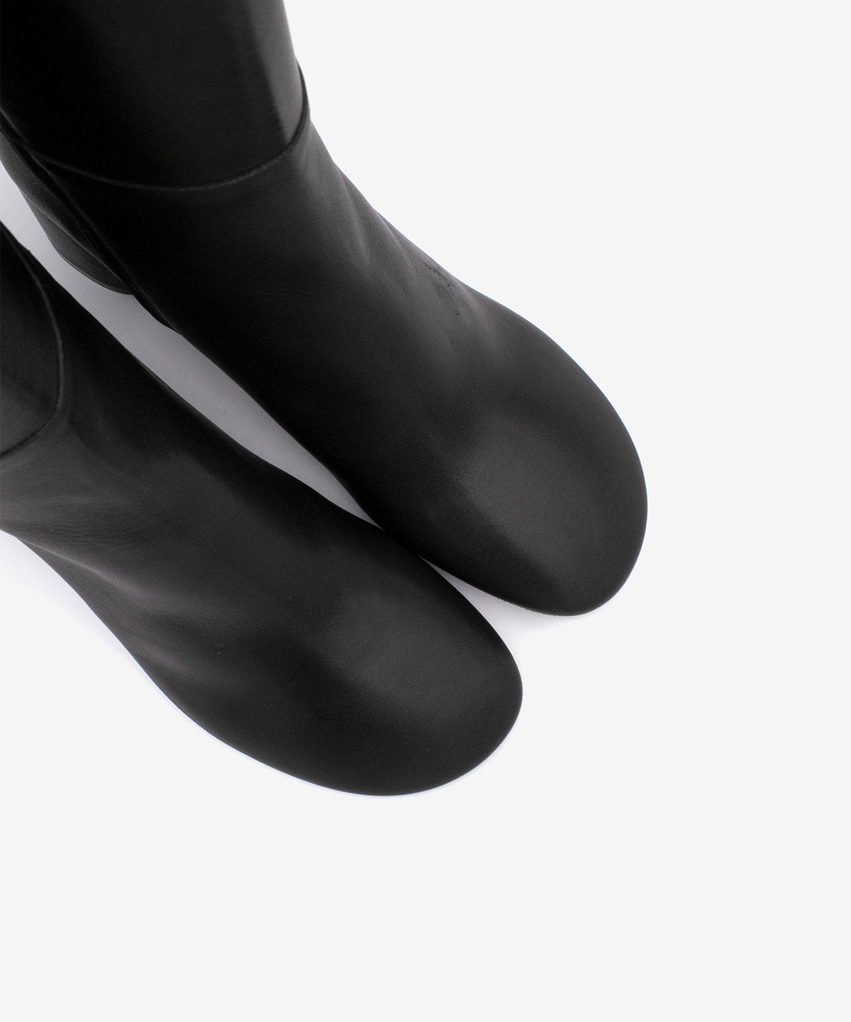 CHARLINE – Botín de mujer con tacón ancho y cremallera de piel suave – negro – Talla 40 – Ángel Alarcón