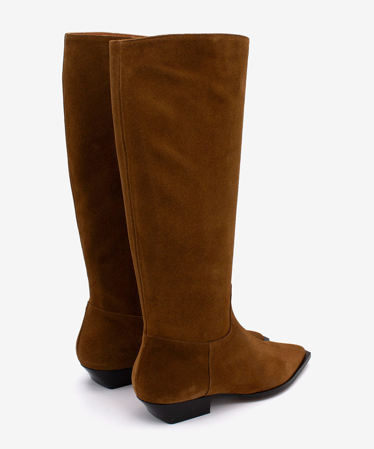 TARYN – Bota de mujer de caña alta con cremallera interna de serraje – Talla 39 – Ángel Alarcón