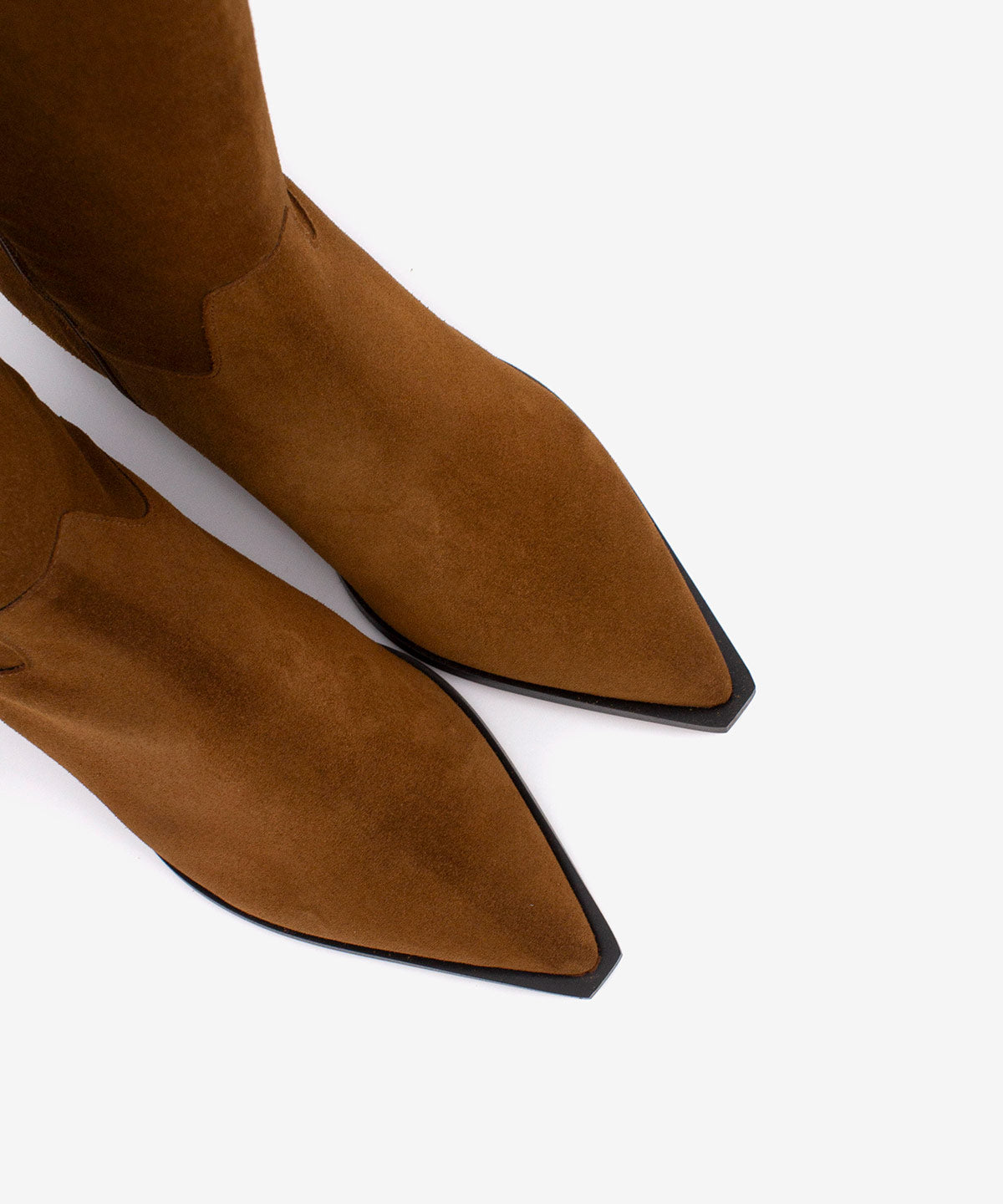 TARYN – Bota de mujer de caña alta con cremallera interna de serraje – Talla 41 – Ángel Alarcón