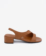 BASILIA – Sandalia de piel cómoda de piel texturizada - Zapatos taupe - Zapatos de mujer Ángel Alarcón - Women Shoes 2026