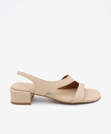 BASILIA – Sandalia de piel cómoda - Zapatos Nude - beige - Zapatos de mujer Ángel Alarcón - Women Shoes 2026