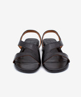 BASILIA – Sandalia de piel cómoda de piel texturizada - Zapatos Negros - Zapatos de mujer Ángel Alarcón - Women Shoes 2026