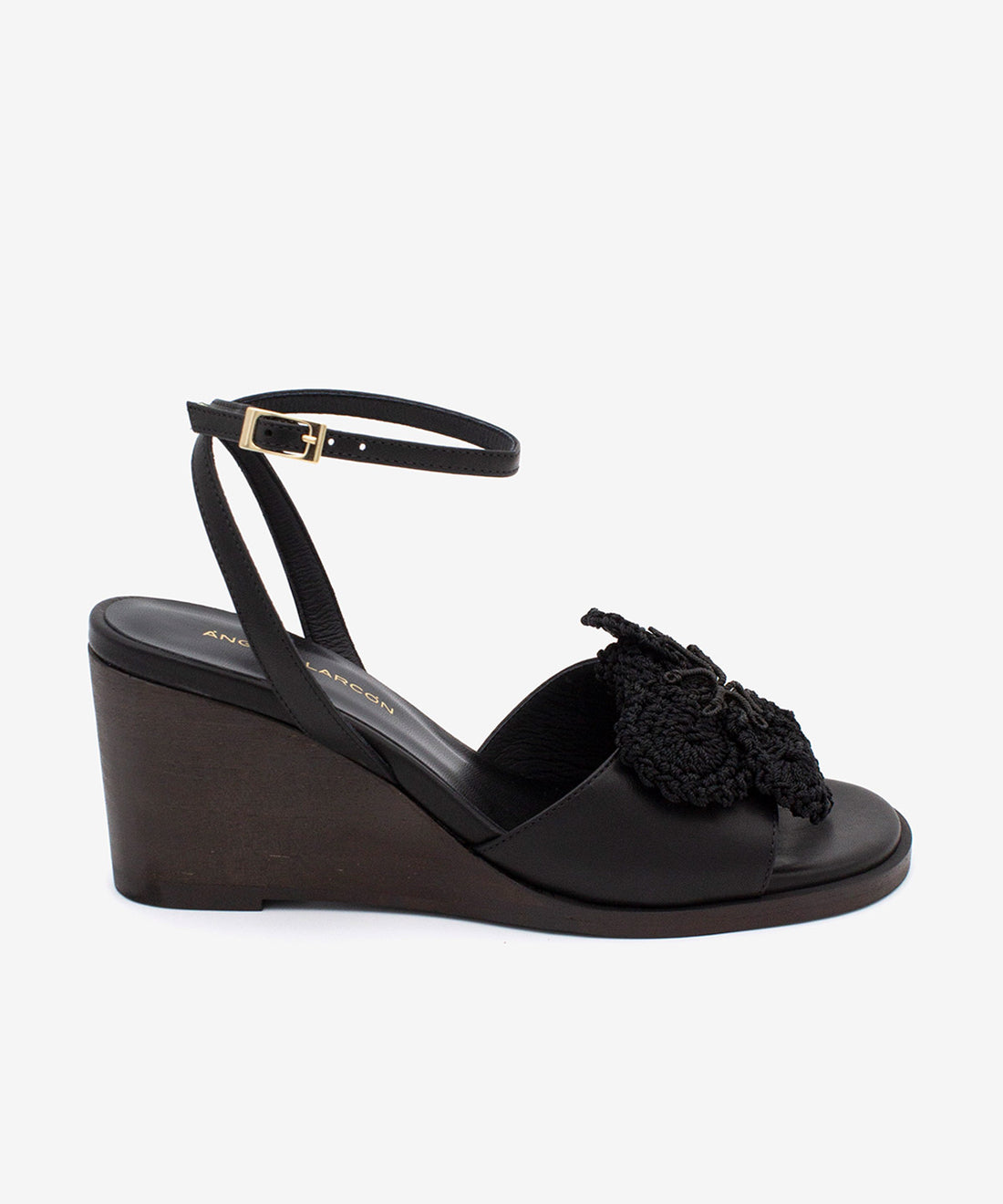 NILDA - 26093 - piel grano suave – negro – Talla 35 – Ángel Alarcón