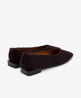 TIYU - Bailarina de puntera cuadrada básica de pelo poni print - Zapatos Negros - Zapatos de mujer Ángel Alarcón - Women Shoes 2026