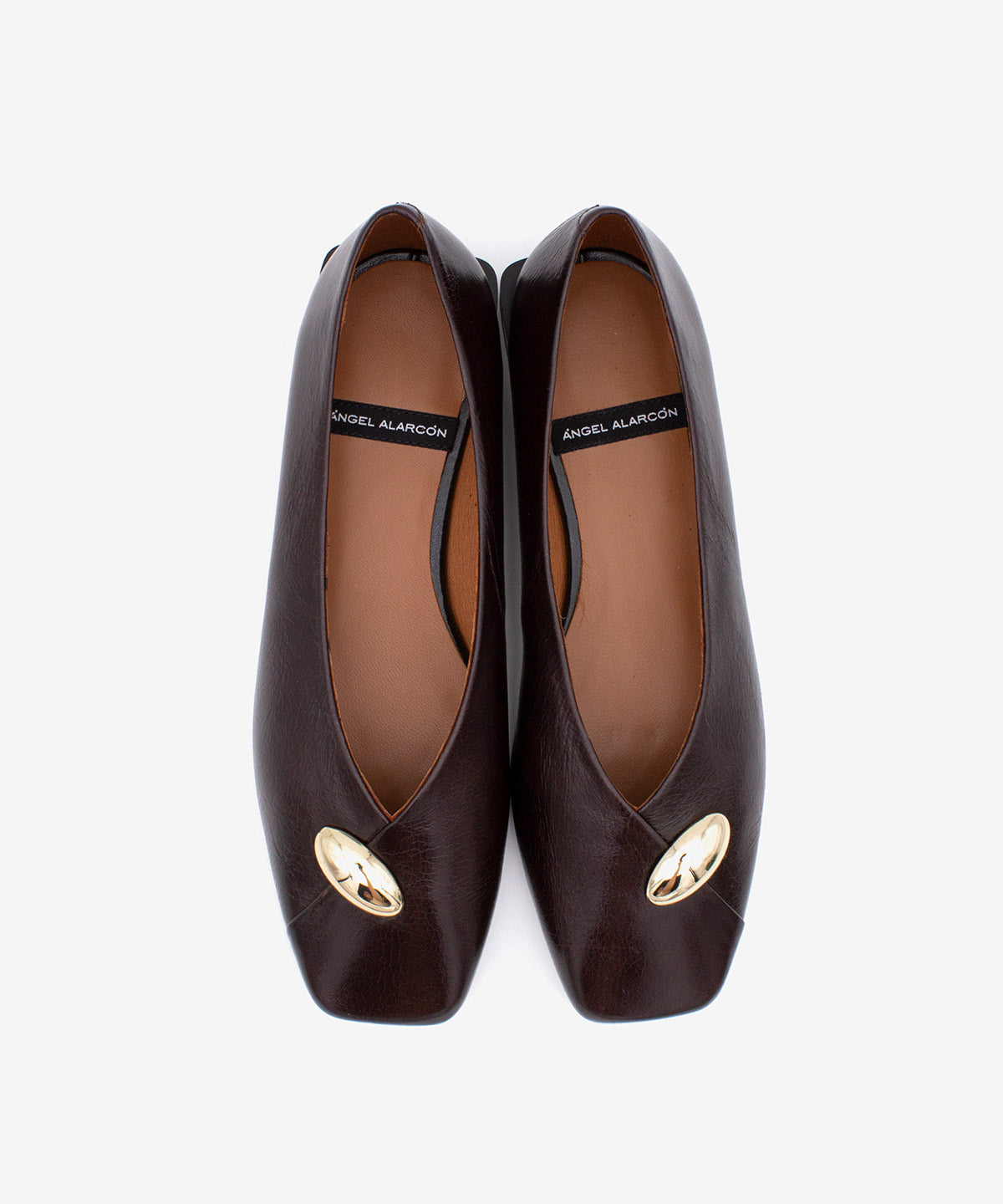 ASTRID - Salón de tacón ancho con ajuste elástico de piel texturizada - Zapatos m. oscuro - Zapatos de mujer Ángel Alarcón - Women Shoes 2026