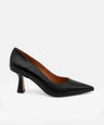 ELEANOR - Zapato de salón de tacón alto de piel print croco - Zapatos Negros - Zapatos de mujer Ángel Alarcón - Women Shoes 2026