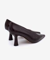 DAVINA - Estileto con tacón cómodo de piel texturizada - Zapatos m. oscuro - Zapatos de mujer Ángel Alarcón - Women Shoes 2026