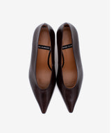 DAVINA - Estileto con tacón cómodo de piel texturizada - Zapatos m. oscuro - Zapatos de mujer Ángel Alarcón - Women Shoes 2026