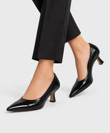 DAHLIA - Zapato de salón tipo rock and roll con tacón alto de piel - Zapatos Negros - Zapatos de mujer Ángel Alarcón - Women Shoes 2026
