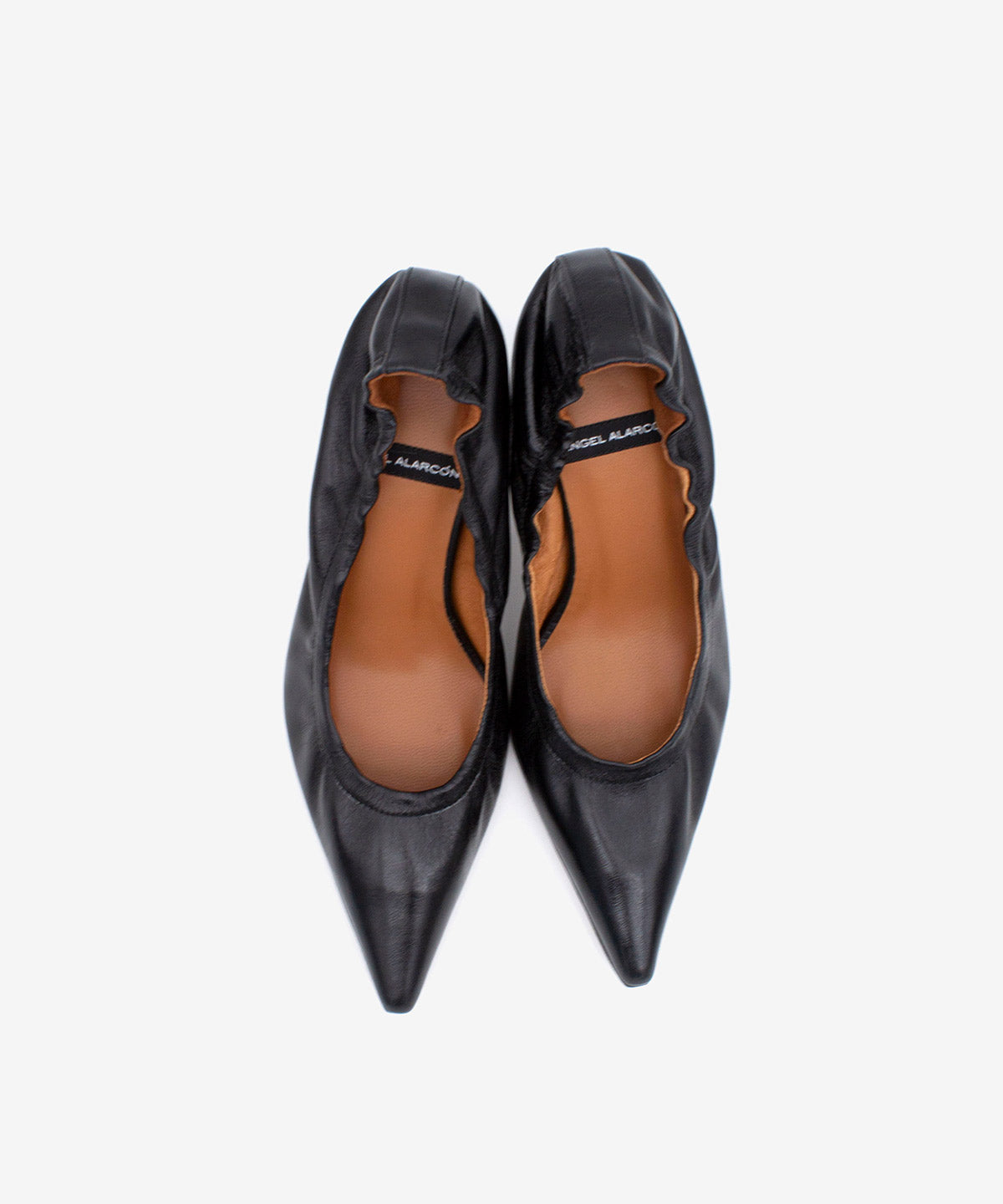 DAHLIA - Zapato de salón tipo rock and roll con tacón alto de piel - Zapatos Negros - Zapatos de mujer Ángel Alarcón - Women Shoes 2026