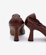 DAHLIA - Zapato de salón tipo rock and roll con tacón alto de piel - Zapatos Negros - Zapatos de mujer Ángel Alarcón - Women Shoes 2026