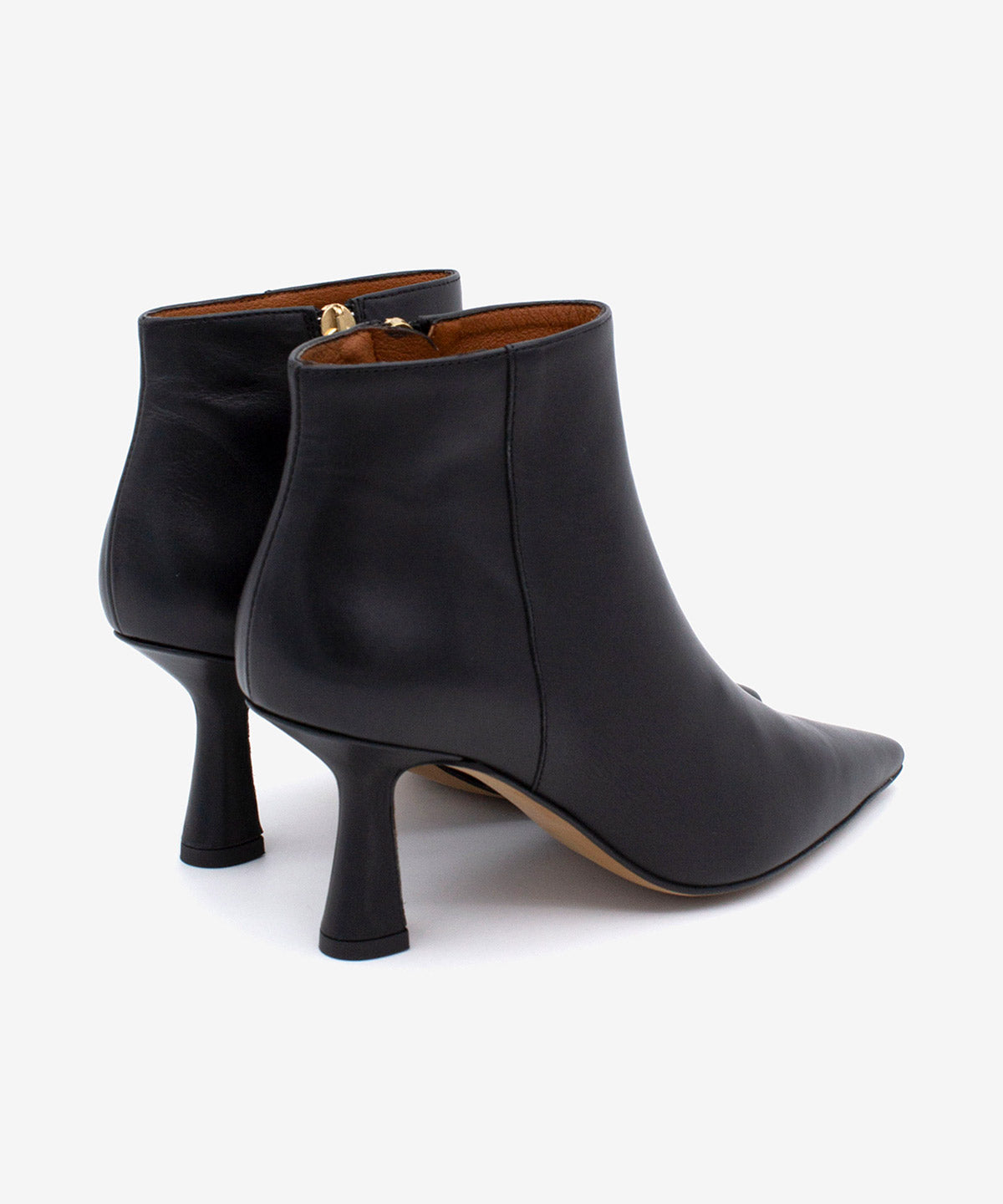KAYLA - Botín de tacón alto con puntera fina en piel lisa - Zapatos Negros - Zapatos de mujer Ángel Alarcón - Women Shoes 2026