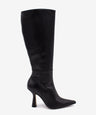 RILEY - Bota alta de tacón alto con puntera fina de piel lisa - Zapatos Negros - Zapatos de mujer Ángel Alarcón - Women Shoes 2026