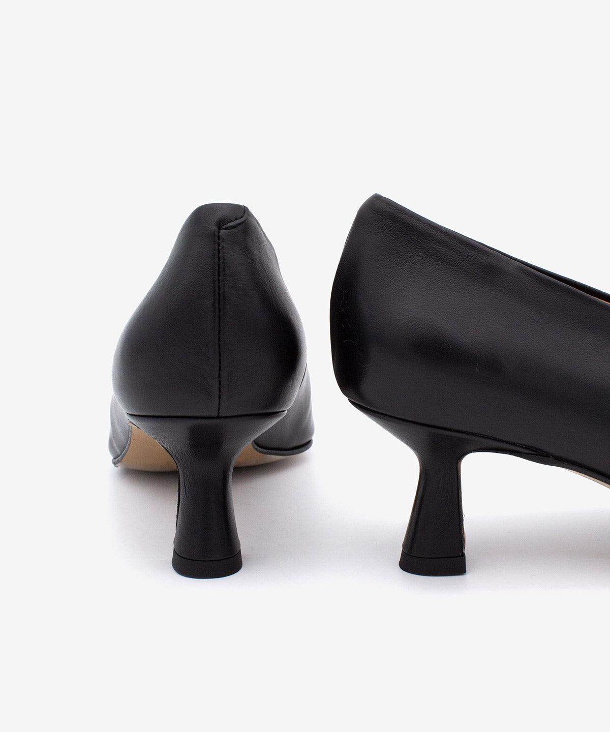 ABELLA - Zapato de salón con tacón cómodo de piel suave - Zapatos Negros - Zapatos de mujer Ángel Alarcón - Women Shoes 2026