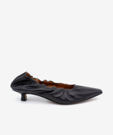 JOCELYN - Salón de puntera fina rock and roll de ajuste elástico de piel ligera - Zapatos Negros - Zapatos de mujer Ángel Alarcón - Women Shoes 2026