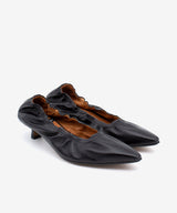 JOCELYN - Salón de puntera fina rock and roll de ajuste elástico de piel ligera - Zapatos Negros - Zapatos de mujer Ángel Alarcón - Women Shoes 2026
