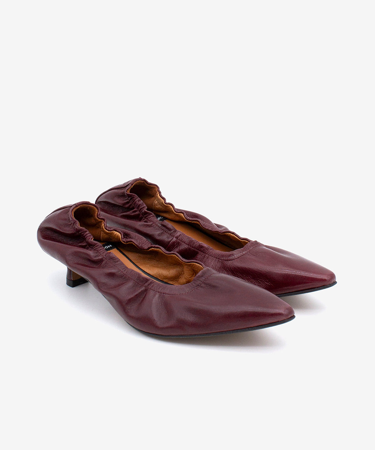 JOCELYN - Salón de puntera fina rock and roll de ajuste elástico de piel ligera - Zapatos Negros - Zapatos de mujer Ángel Alarcón - Women Shoes 2026